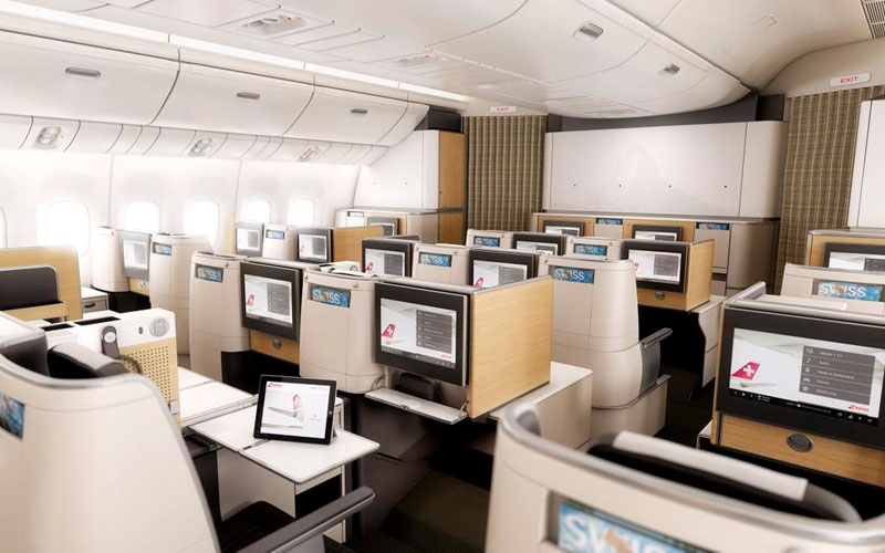 Swiss Unveils The Cabin Product For Its New Boeing 777 300er